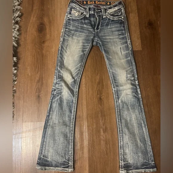 Rock Revival Neala size 25 mid-rise boot 31’’ long - Picture 2 of 9